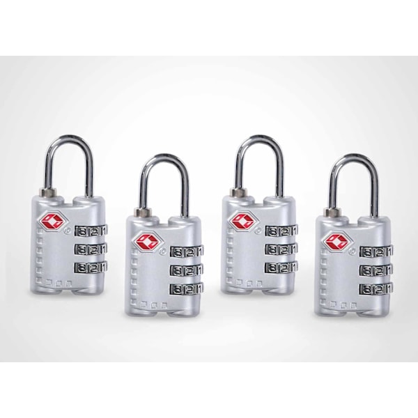 Caribee Citadel TSA Lock Set 4pcs.