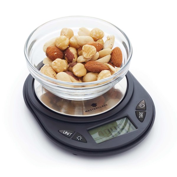 MasterClass Smart Space Compact Electric Weighing Scale