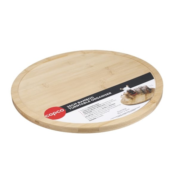 COPCO Bamboo Lazy Susan Organiser - diameter 35cm