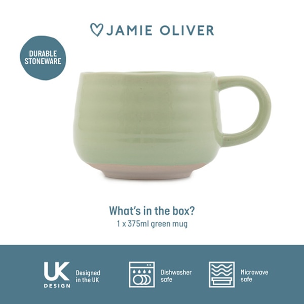 Jamie Oliver Big Love Cosy Cuppa | 375ml Green