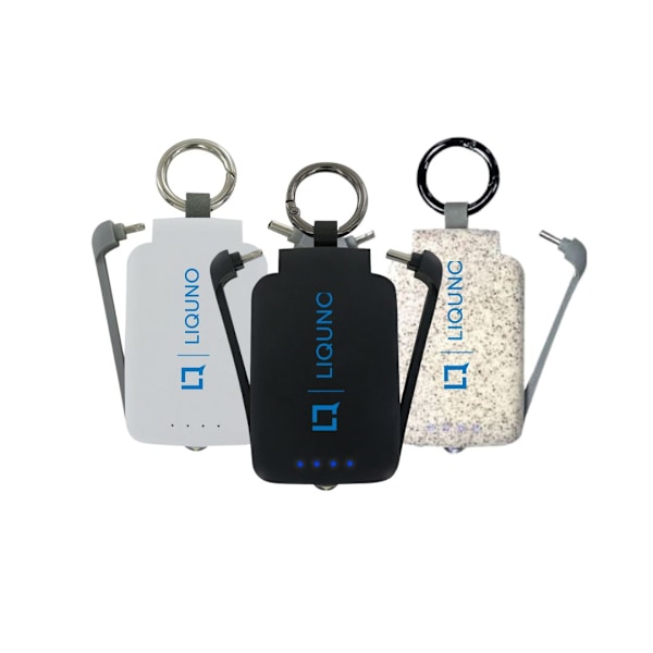 Liquno Nissi ECO Keychain Mini Powerbank 2000mAh Grey