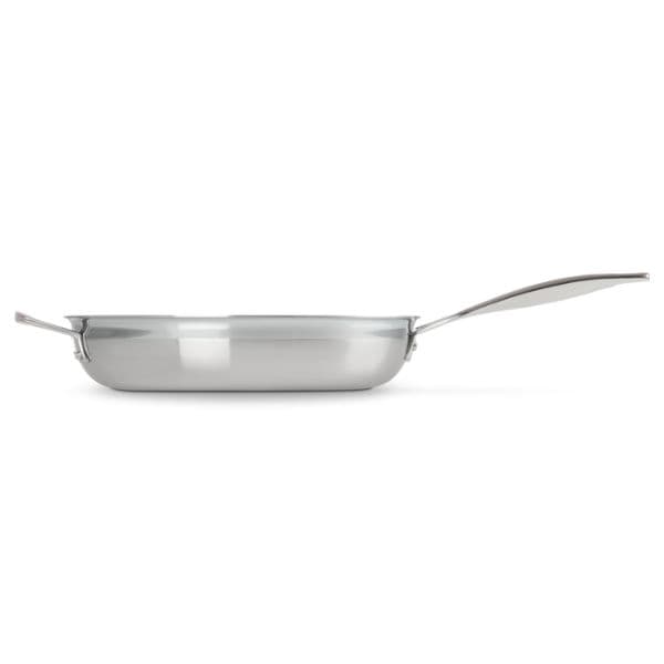Le Creuset stegepande i rustfrit stål uden belægning – 28 cm