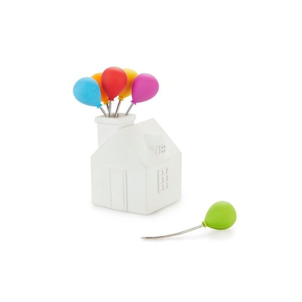 Balvi Snack Forks House Balloons - Set 6pcs.