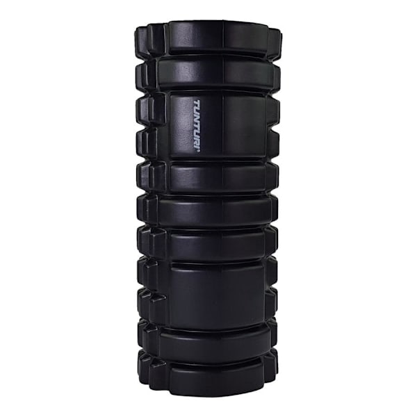 Tunturi Vaahtomuovirulla Yoga Grid 33cm - Musta