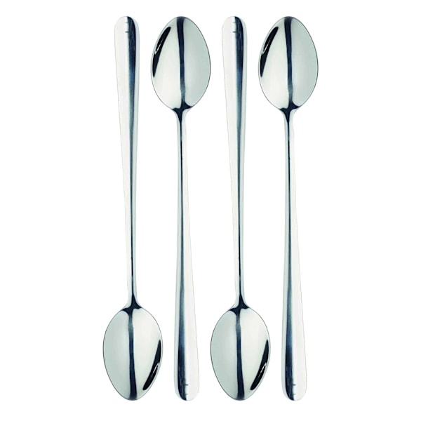 MasterClass Stainless Steel Latte Spoons - Set 4pcs.