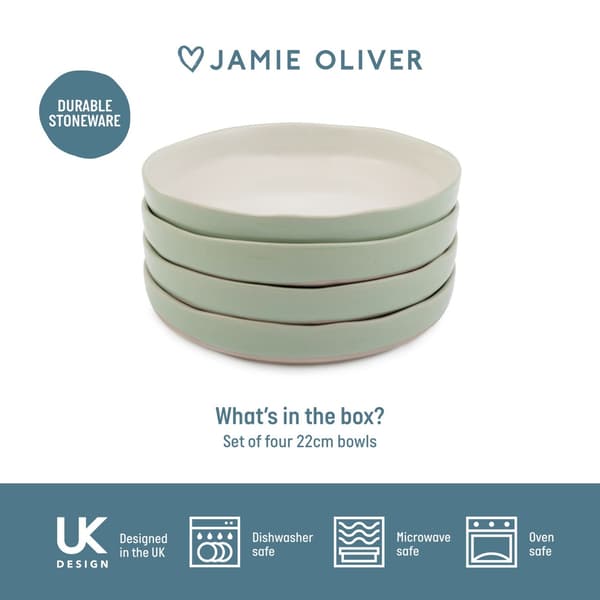Jamie Oliver Big Love-skål | 22 cm | 4 stk.