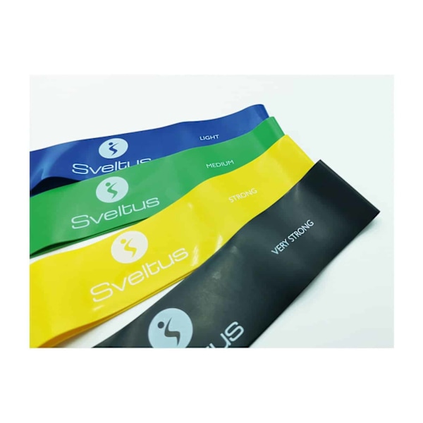 Sveltus Set of Aerobic Latex Bands - 4pcs