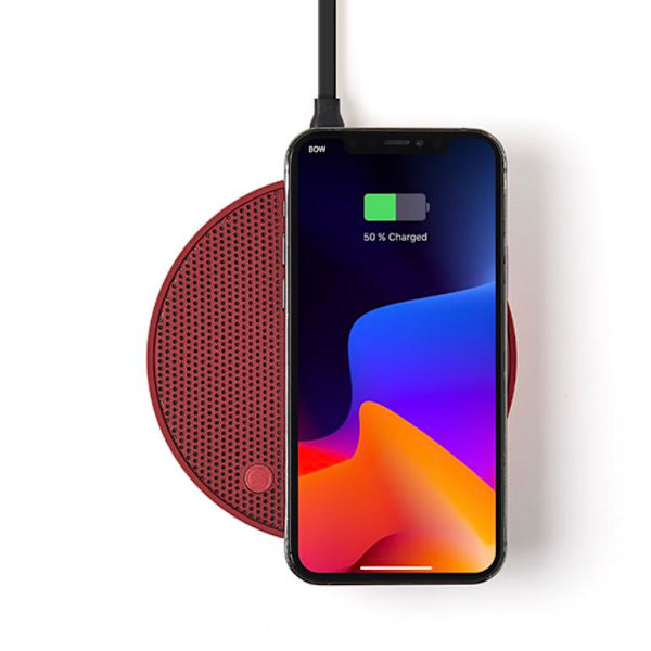 Lexon Design OSLO Energy + QI Charger Speaker Camel