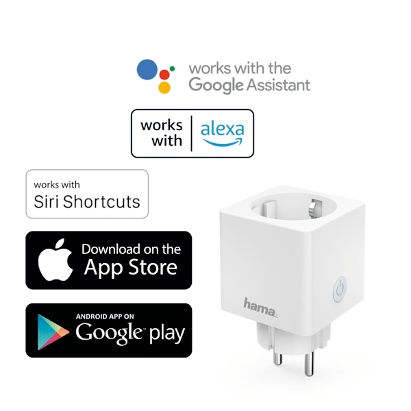 Hama WLAN Mini Socket Consumption Meter App Control