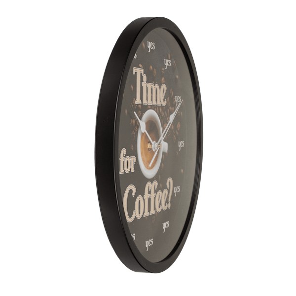 Out of the Blue Wall Clock - Time for Coffee