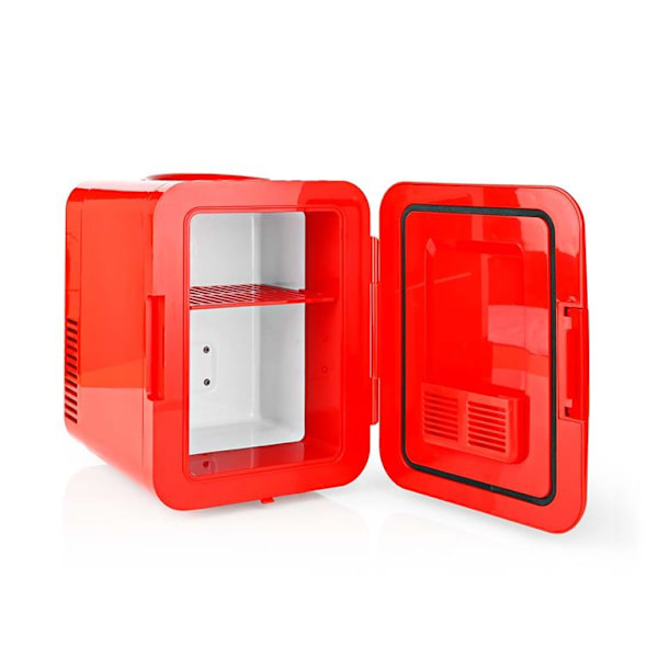 Nedis Portable Mini Fridge 4l. Punainen Punainen
