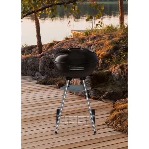 Mustang Charcoal Grill Basic 43 | Kompakti | Halkaisija 41,5 cm