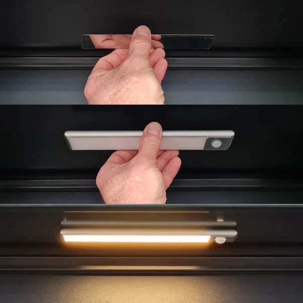Nedis LED-skabsbelysning 110 lm | Genopladelig | Bevægelsessensor