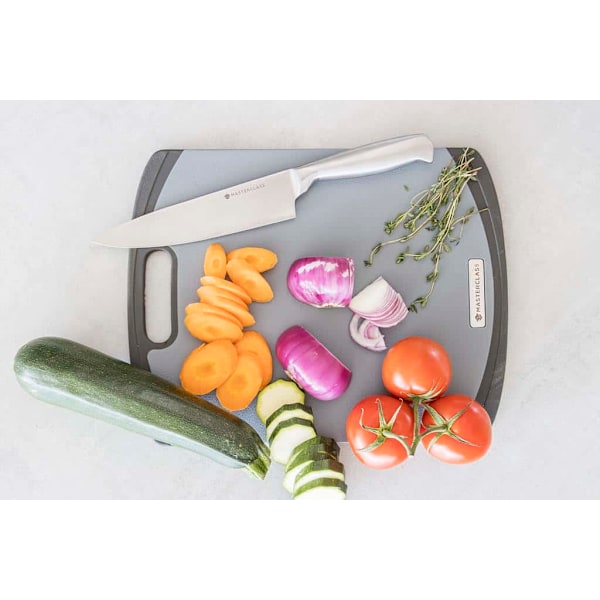MasterClass Anti-Slip Reversible Chopping Board - Medium