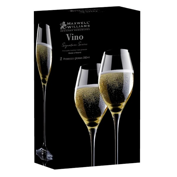 Maxwell &amp; Williams Vino Prosecco Glass - 2pcs
