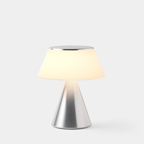 Lexon Design LUMA Portable LED Lamp | L Alu Polished