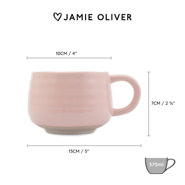 Jamie Oliver Big Love Cosy Cuppa | 375ml Pink