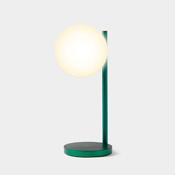 Lexon Design BUBBLE Desk LED Lamp Dark Green