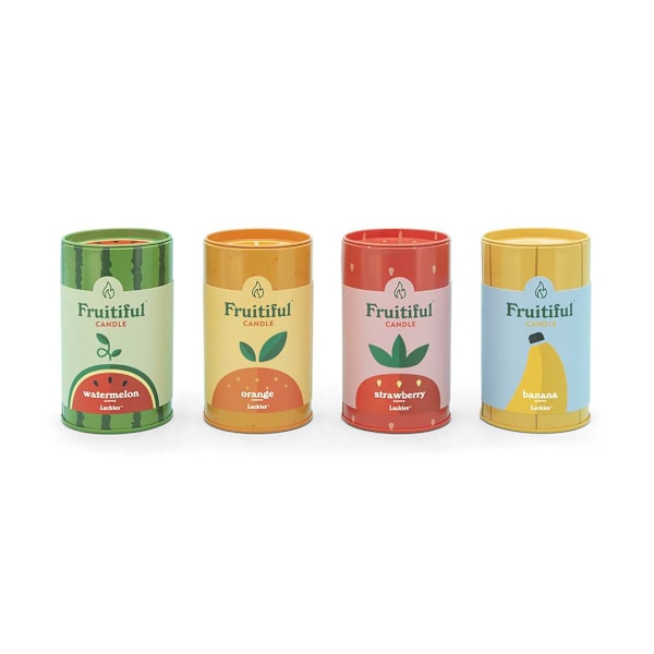 Luckies Fruitiful Candle Watermelon