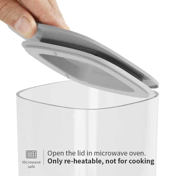 Qualy Flat Top Storage Jar Drawer Rack Set