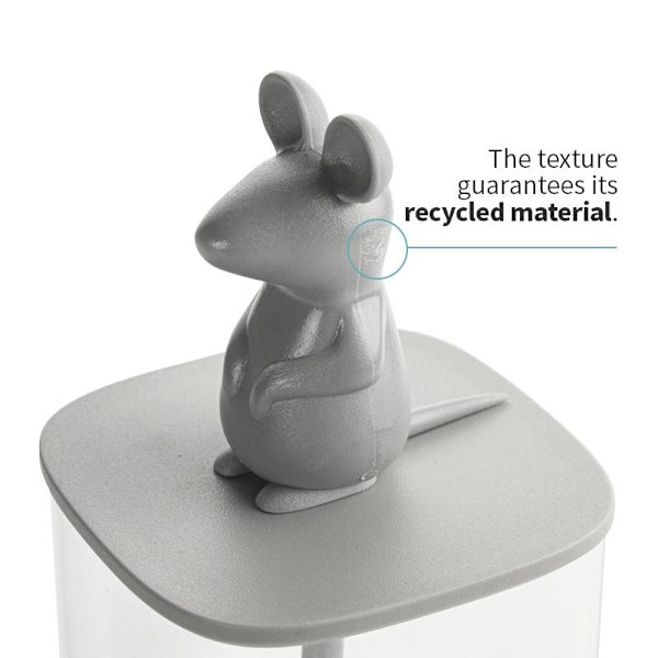 Qualy Lucky Mouse Seasoning Container Set - 4pcs.