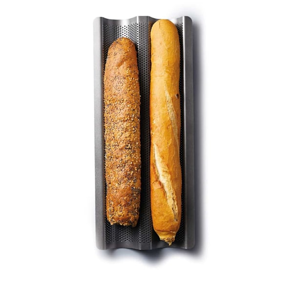 MasterClass Crusty Bake Non-Stick Baguette Tarjotin