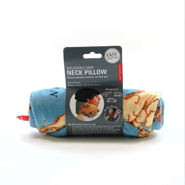 Kikkerland oppustelig nakkepude – Kort