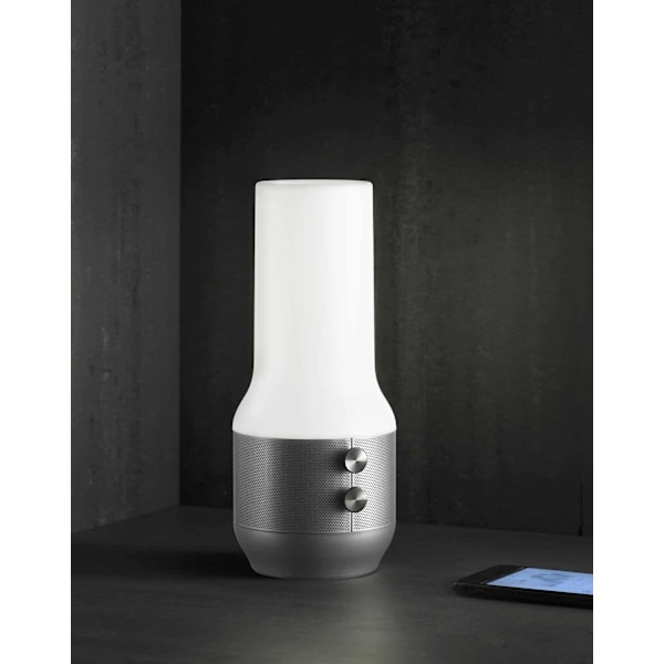 Lexon Design TERRACE LED Lantern &amp; BT Speaker - Titanium