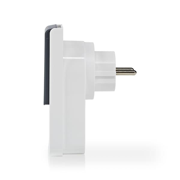 Nedis WiFi Smart Plug | Type F |  3680W | 16A | IP44