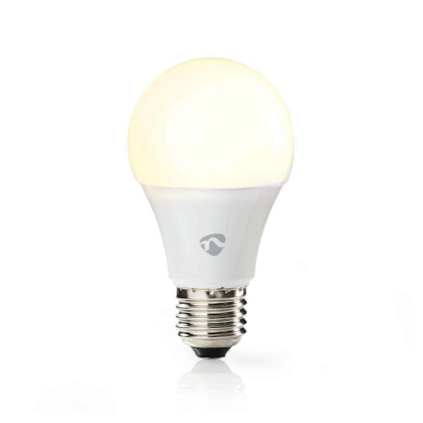 Nedis Wi-Fi Smart LED Bulb E27 9W 800lm Warm White 2700K