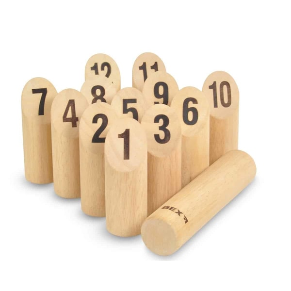 Bex Number Kubb Original Rubber Wood