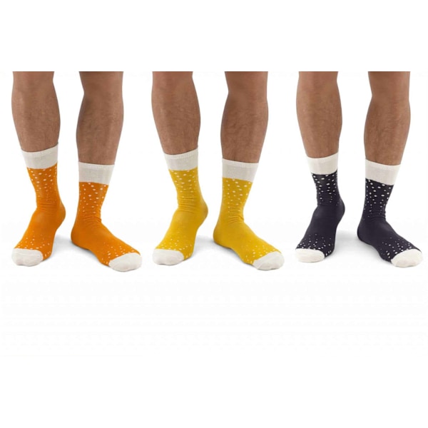 Luckies Beer Socks - 3 pairs in a can