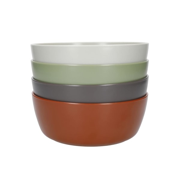 Mikasa Recycled Plastic Summer Bowls 16cm - Set 4pcs.