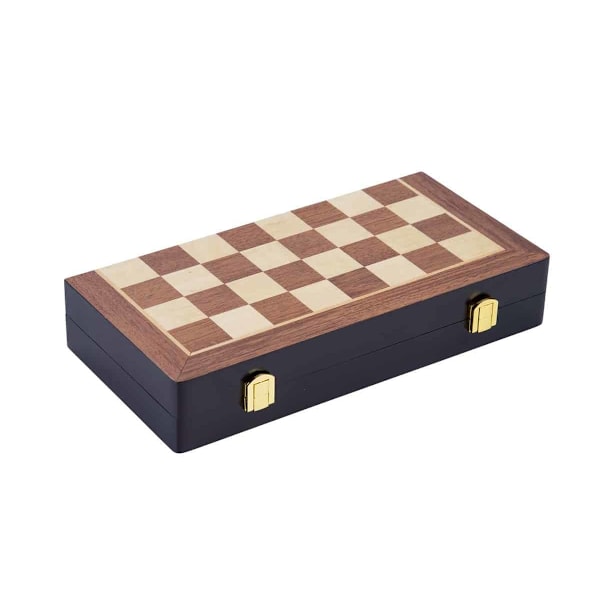 Longfield Folding Chess Set 30x30cm Ash Wood