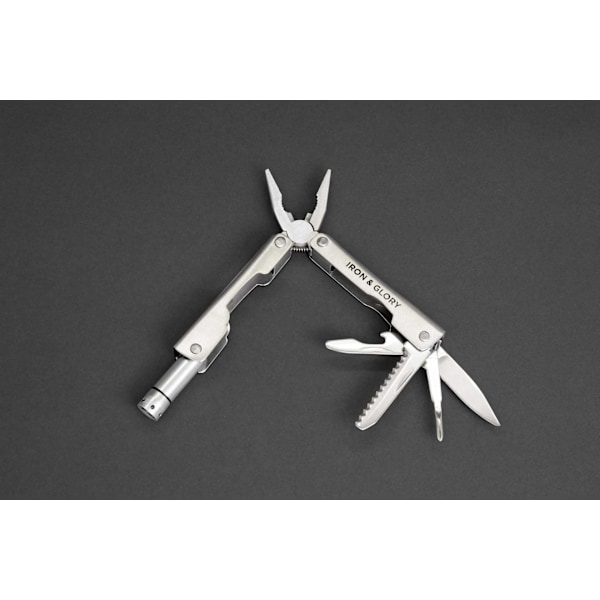 Iron &amp; Glory Tooled Up LED Multi-Tool Black