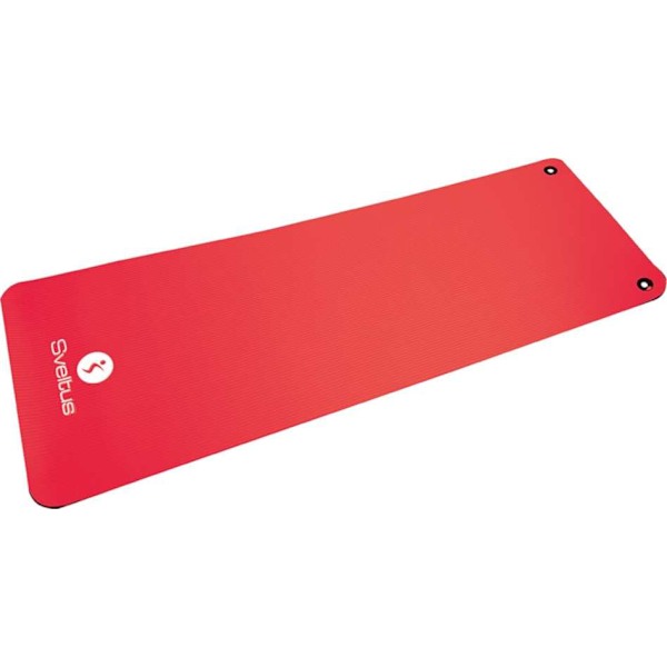 Sveltus Evolution Kumi Fitnessmatto 180 x 60 cm - Punainen, Kestävä ja Liukastumaton Treenimatto