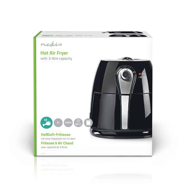 Nedis Hot Air Fryer 3.0L - Timer 30min