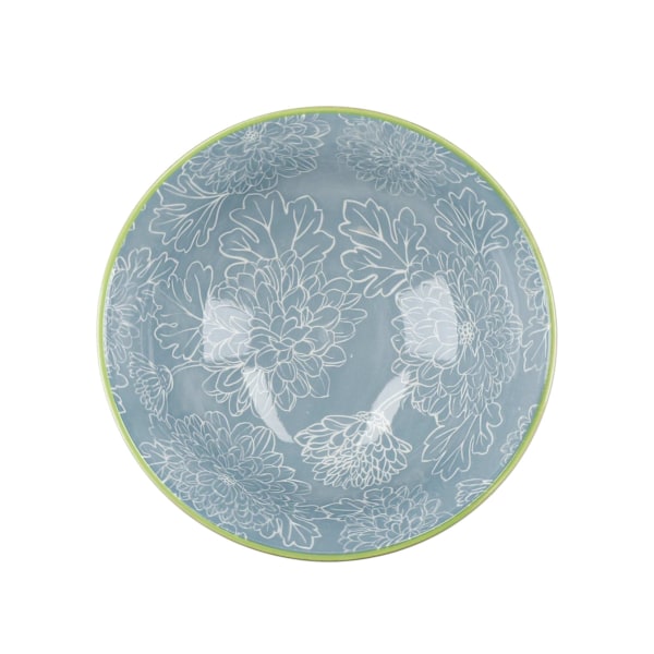 KitchenCraft Ceramic Cereal Bowl Bright Design - set 4 pcs