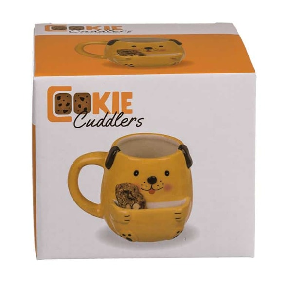 Out of the Blue Dolomite Coffee Mug with Cookie Holder - Dog