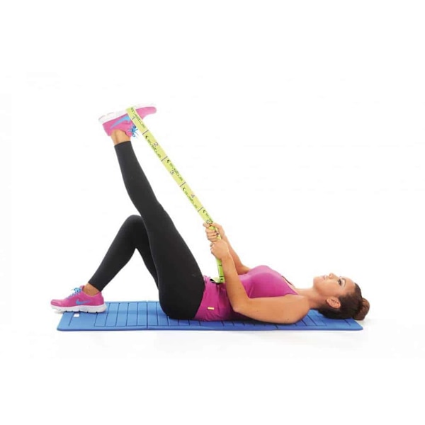 Sveltus Elastiband 10 kgs - Yellow 90cm (w. Exercise Poster)