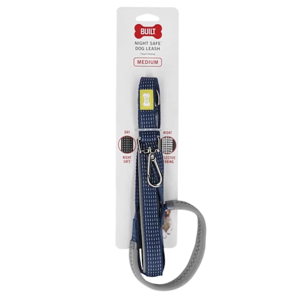 BUILT PET Nightsafe&#x2122;&#xfe0f; Reflective Lead Medium - Blue