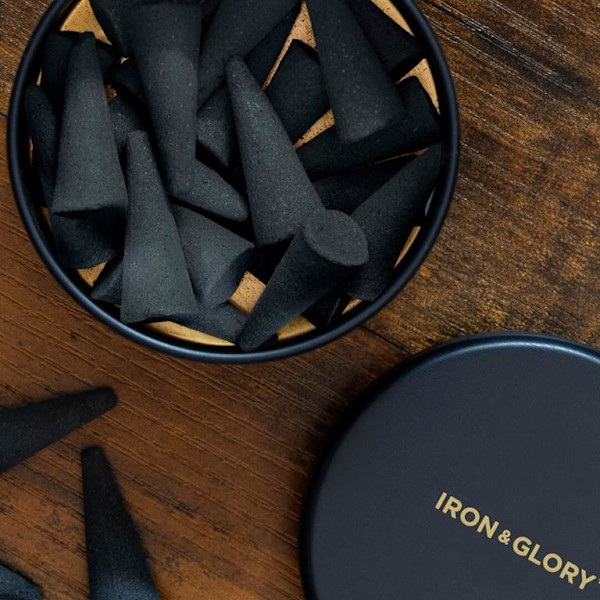 Iron &amp; Glory Aroma Cones - Incense