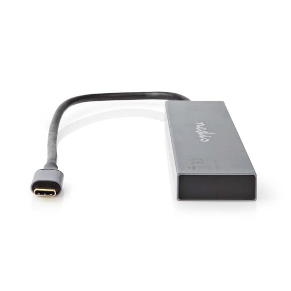 Nedis USB-C-keskitin  | 4 porttia | USB 3.2 Gen 2 | 10 Gbps