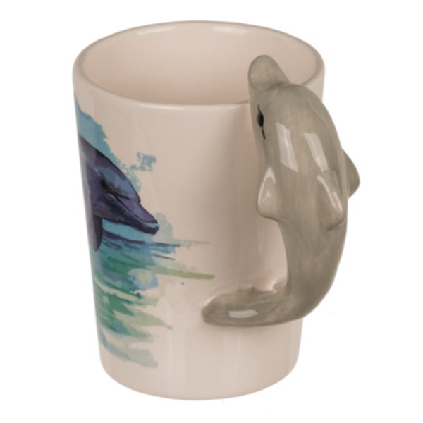 Out of the Blue Stoneware Mug - Dolphin
