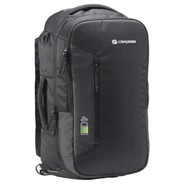 Caribee Traveller 40 Matkareppu Caribee Traveller 40 Musta Matkareppu