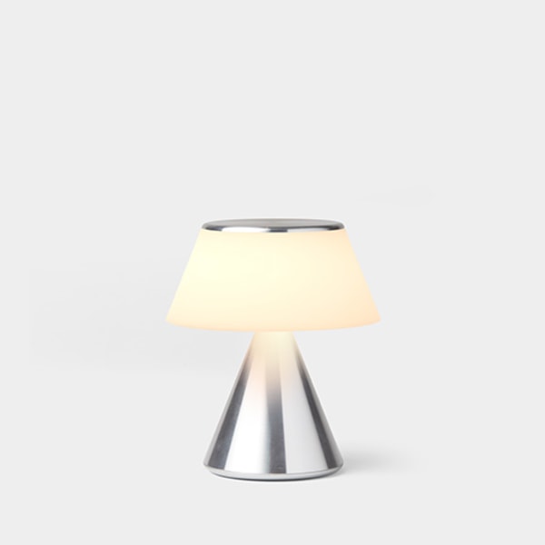 Lexon Design LUMA Portable LED Lamp | M Titanium