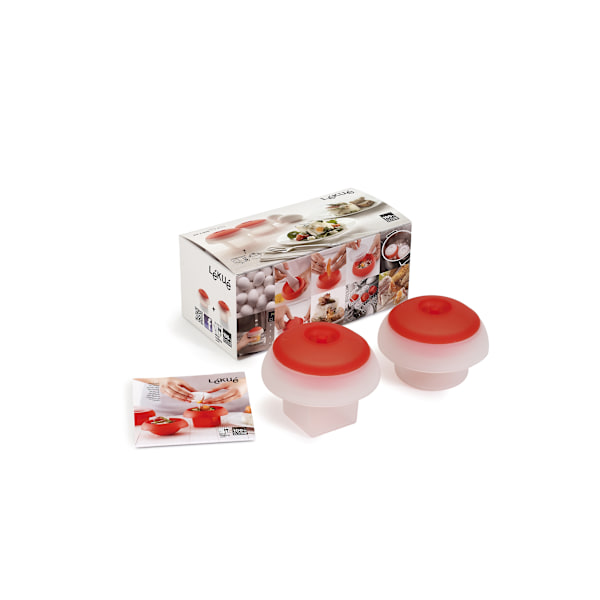 LÉKUÉ OVO Kit 2 pcs. (Cube &amp; Cylinder)- White