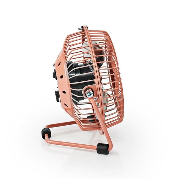 Nedis Metal Mini Fan 10cm - USB powered Green