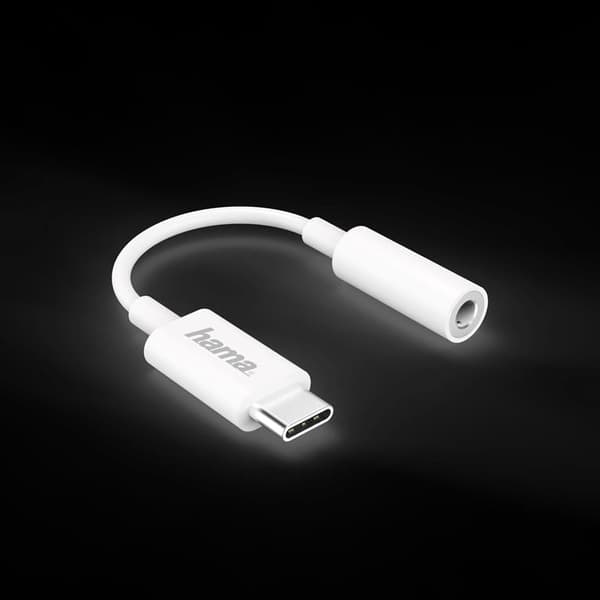 Hama USB-C-adapter til 3,5 mm lydstik