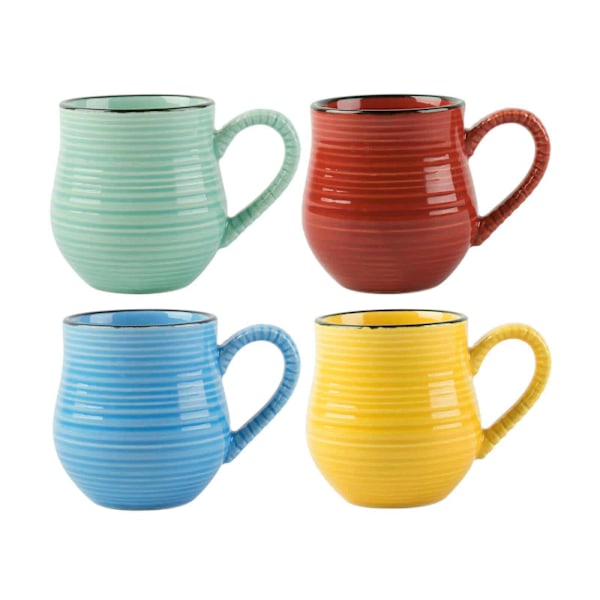 La Cafetiere Espresso Cups - Bright Coloured - Set of 4pcs.